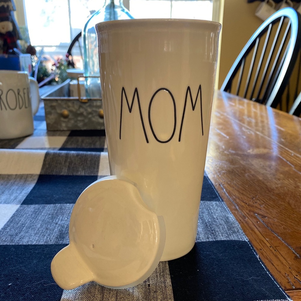 Rae Dunn MOM Travel Cup
